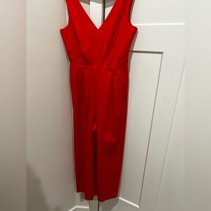 J.Crew Red Jumpsuit
